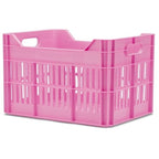 Dutchperfect urbanproof krat click 30l rpet fel roze
