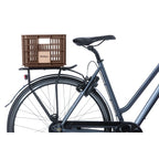 Caisse à vélo Basil S - petite - 17,5 litres - marron