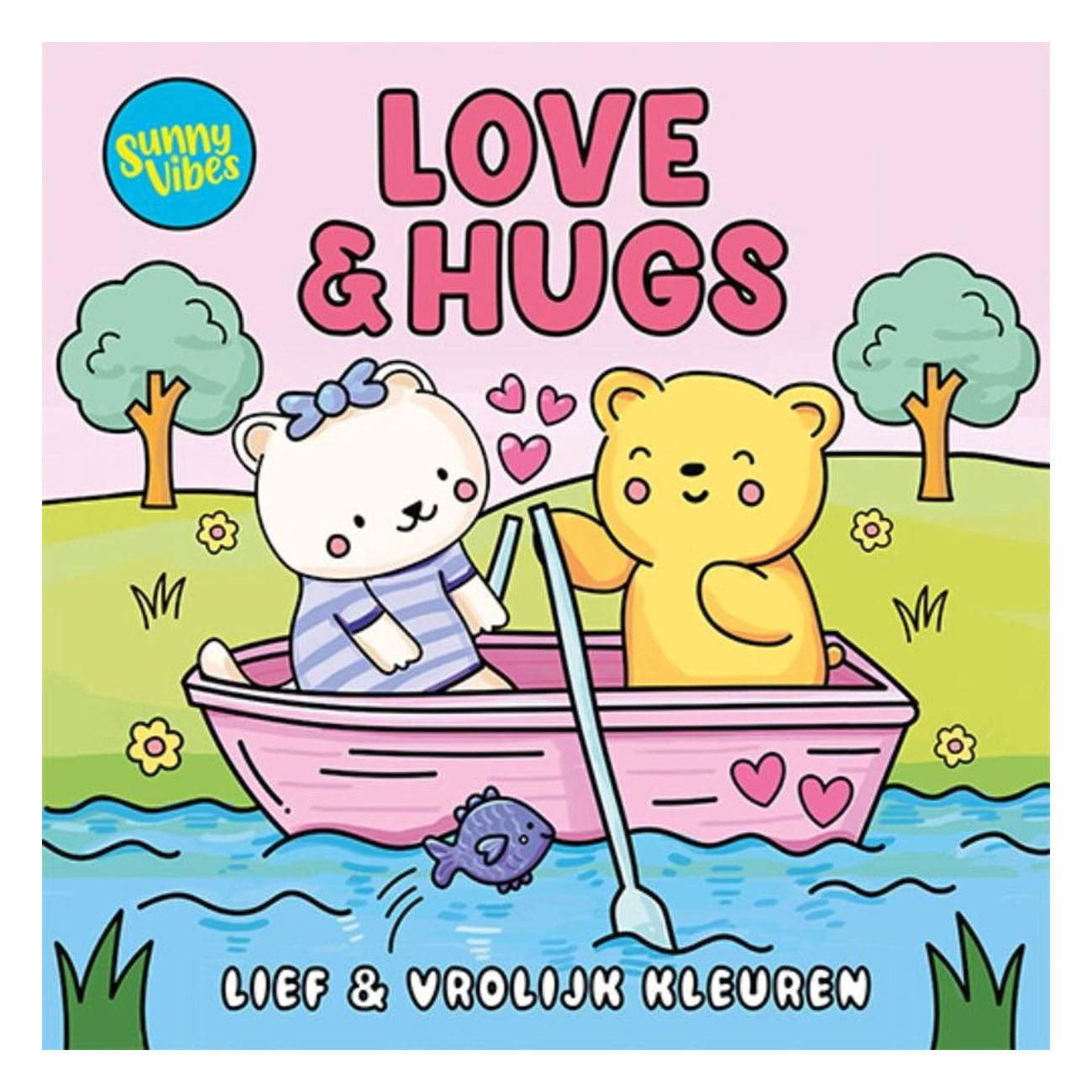 Lantaarn Publishers - Lantaarn Publishers Kleurboek sunny vibes - love & hugs