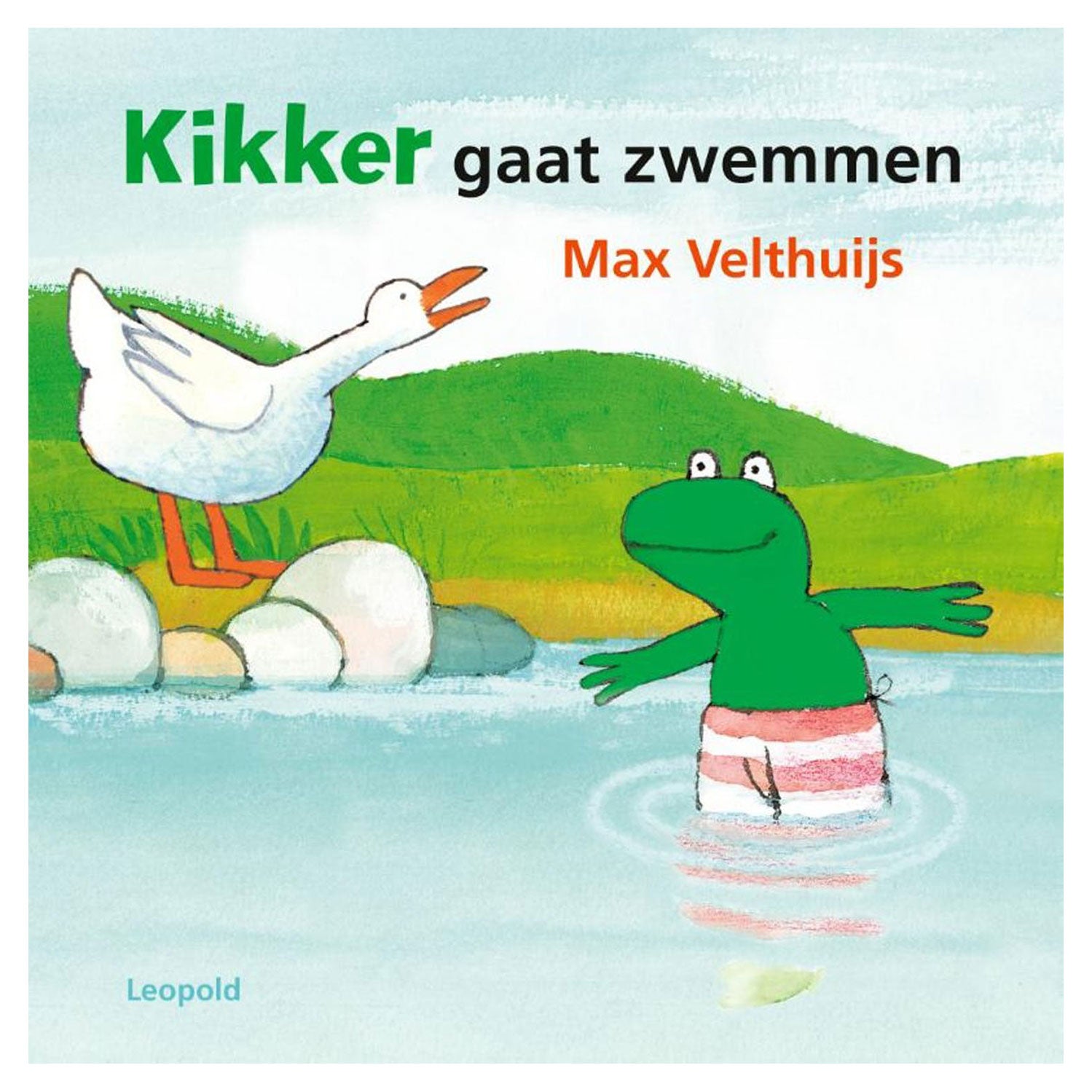 Centraal Boekhuis - Centraal Boekhuis Kikker gaat zwemmen (karton). 2+