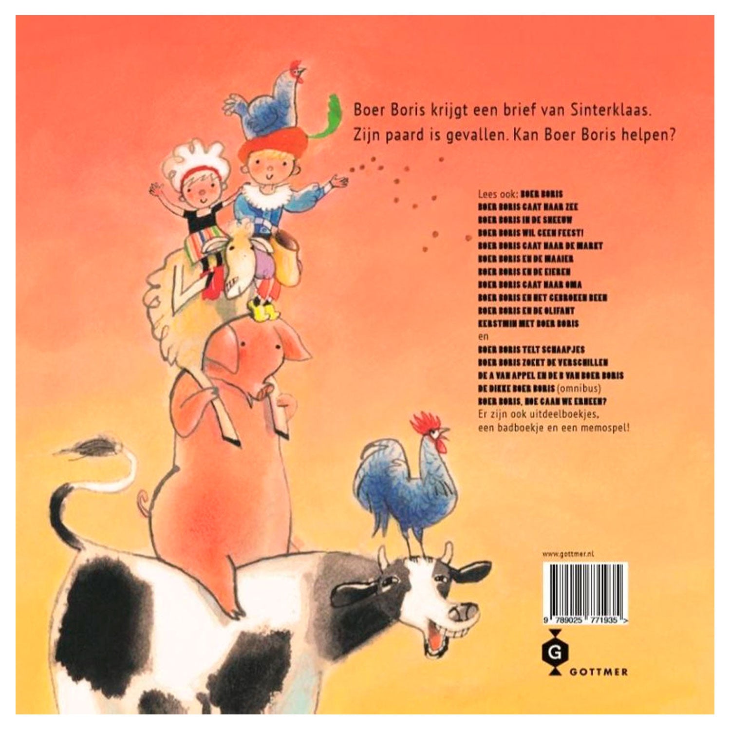 Gottmer Uitgevers Groep - Gottmer Uitgevers Groep Boer boris een paard voor sinterklaas