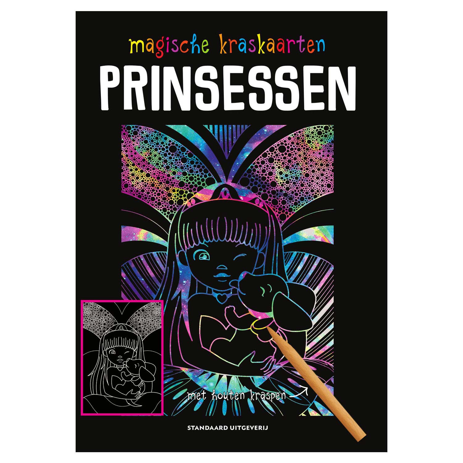 Centraal boekhuis magische kraskaarten prinsessen