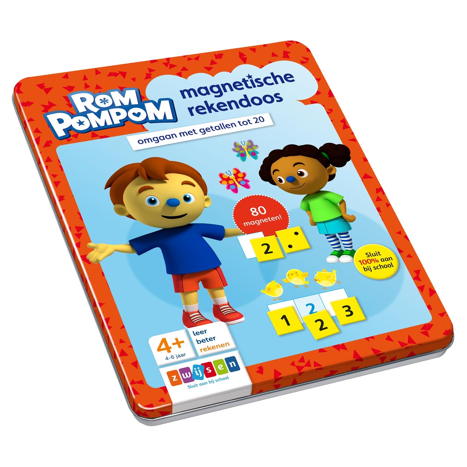 Empty rompompom magnetische rekendoos