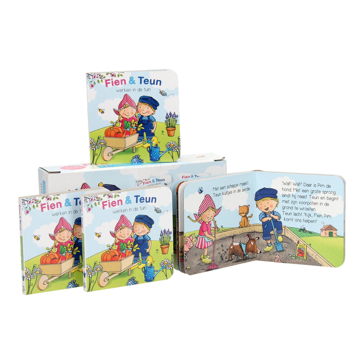 WPG Uitgevers - WPG Uitgevers Fien & teun uitdeelboekjes (2x5). 2+