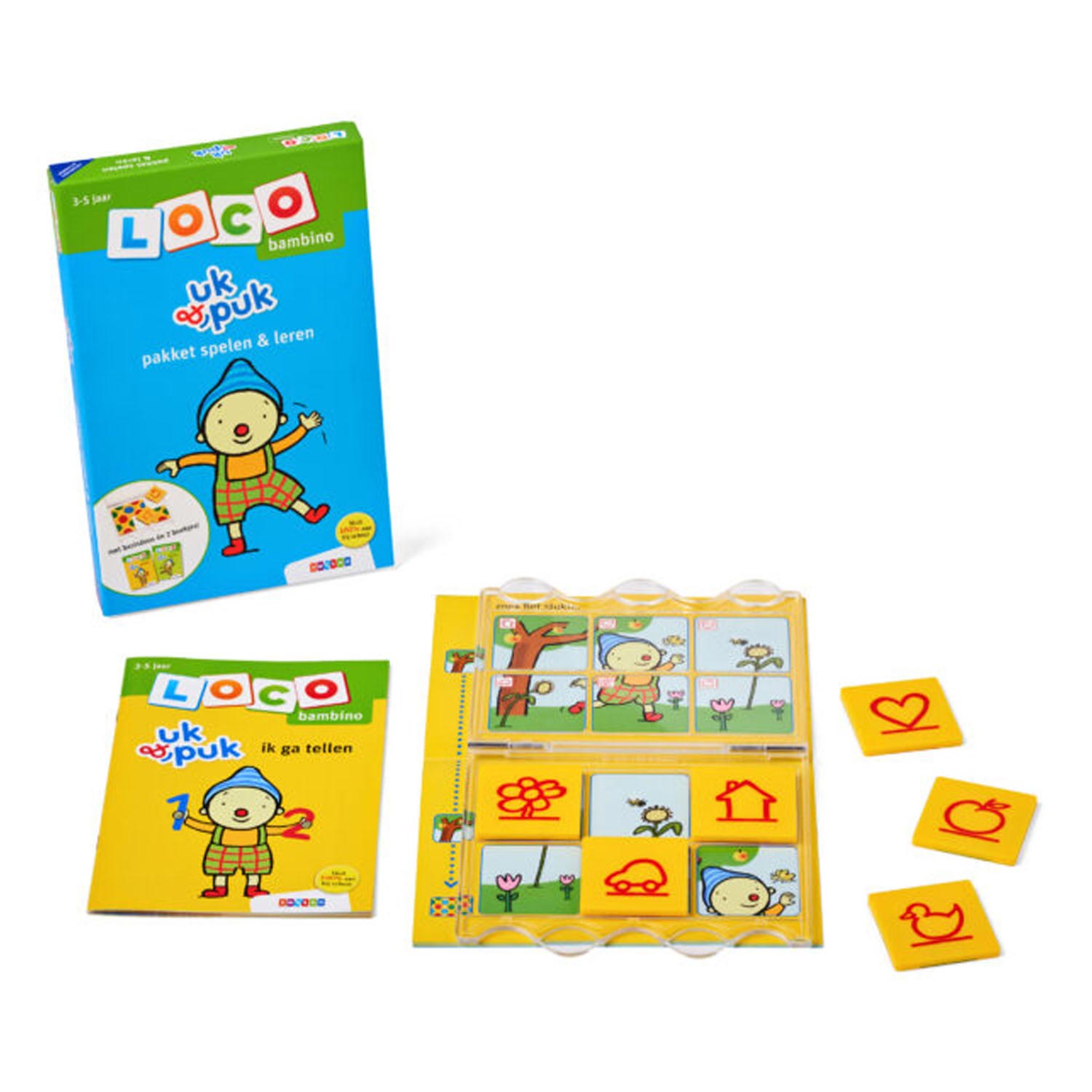 Loco Bambino - Bambino uk en puk pakket spelen en leren. 3+