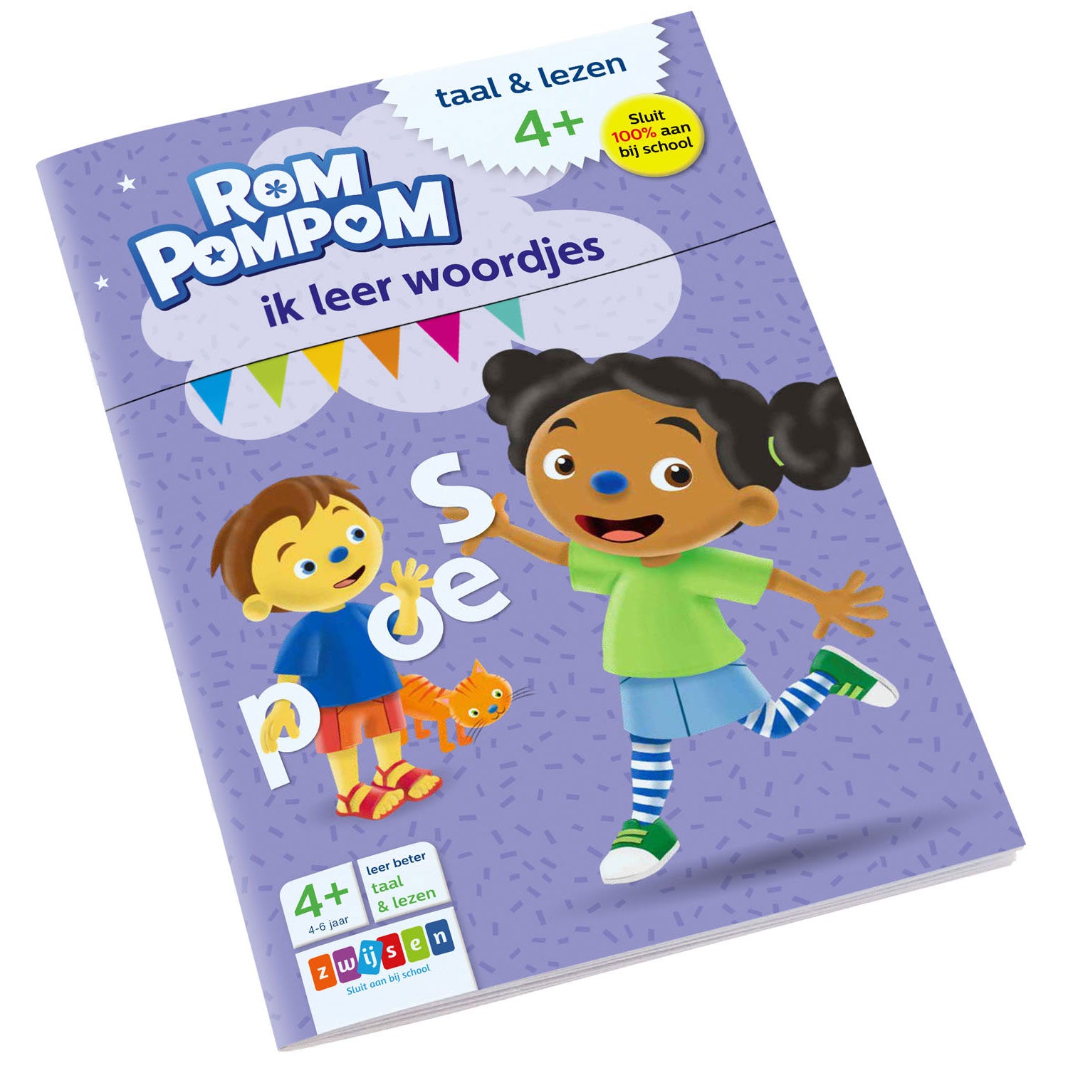 WPG Uitgevers - WPG Uitgevers Rompompom ik leer woordjes 4+
