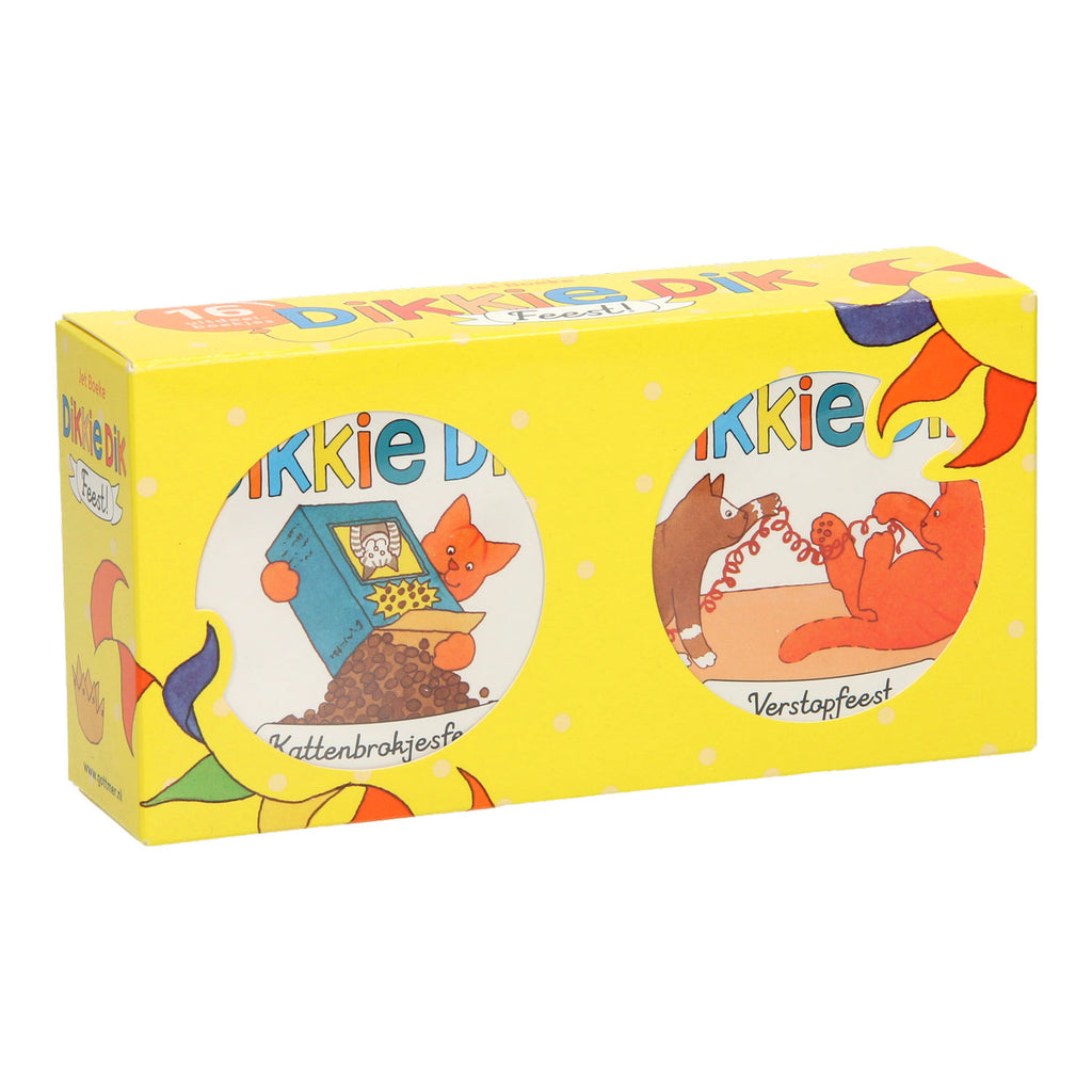 Gottmer Uitgevers Groep - Gottmer Uitgevers Groep Dikkie dik uitdeelboekjes feest 16 stuks