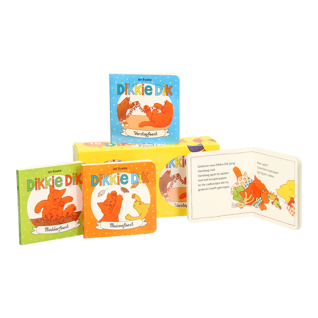 Gottmer Uitgevers Groep - Gottmer Uitgevers Groep Dikkie dik uitdeelboekjes feest 16 stuks
