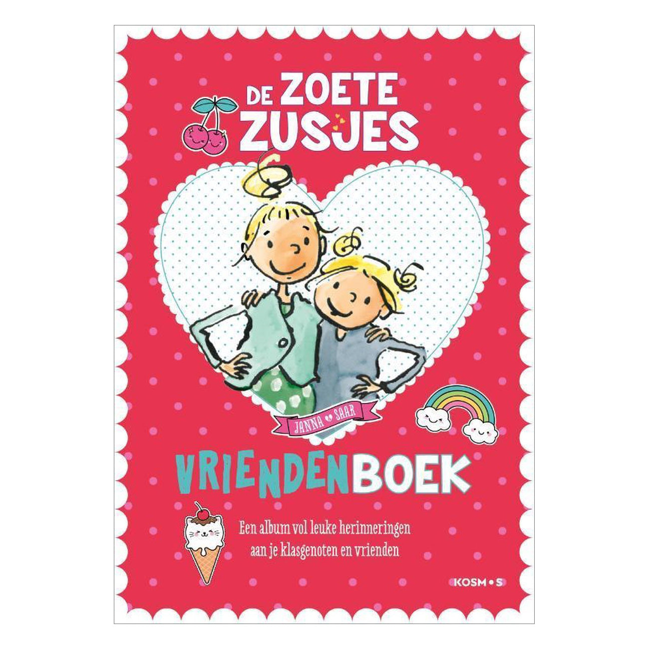 Kosmos uitgevers de zoete zusjes vriendenboek