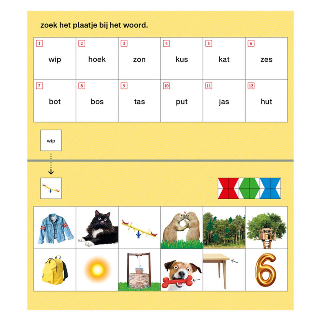 Zwijsen - Zwijsen Mini loco - veilig leren lezen pakket kern 1-6 (6-7 jaar)