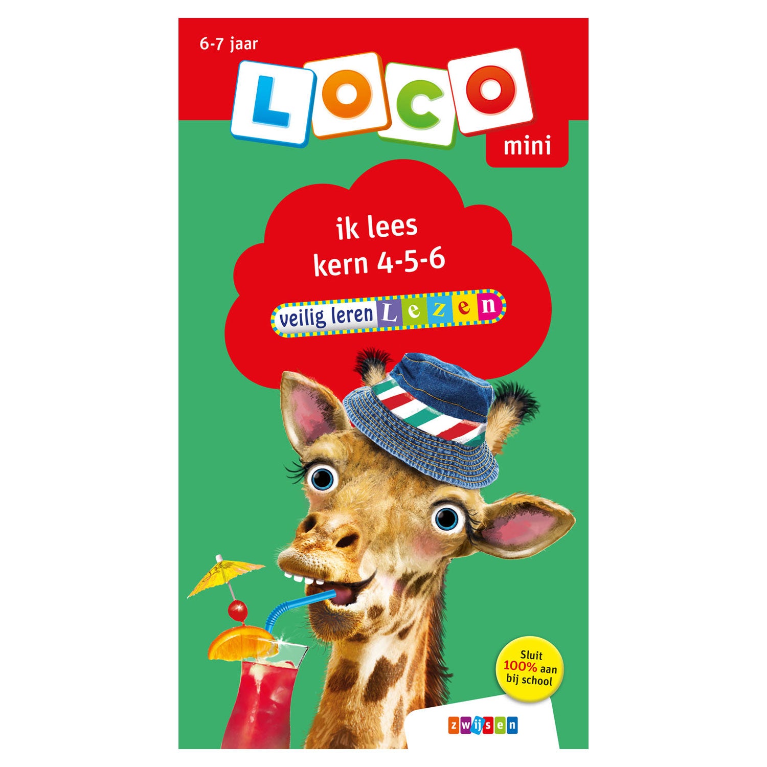 Loco - Mini - veilig leren lezen ik lees kern 4-5-6 (6-7 jaar)