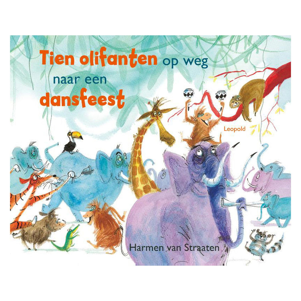 WPG Uitgevers - WPG Uitgevers Tien olifanten op weg naar een dansfeest