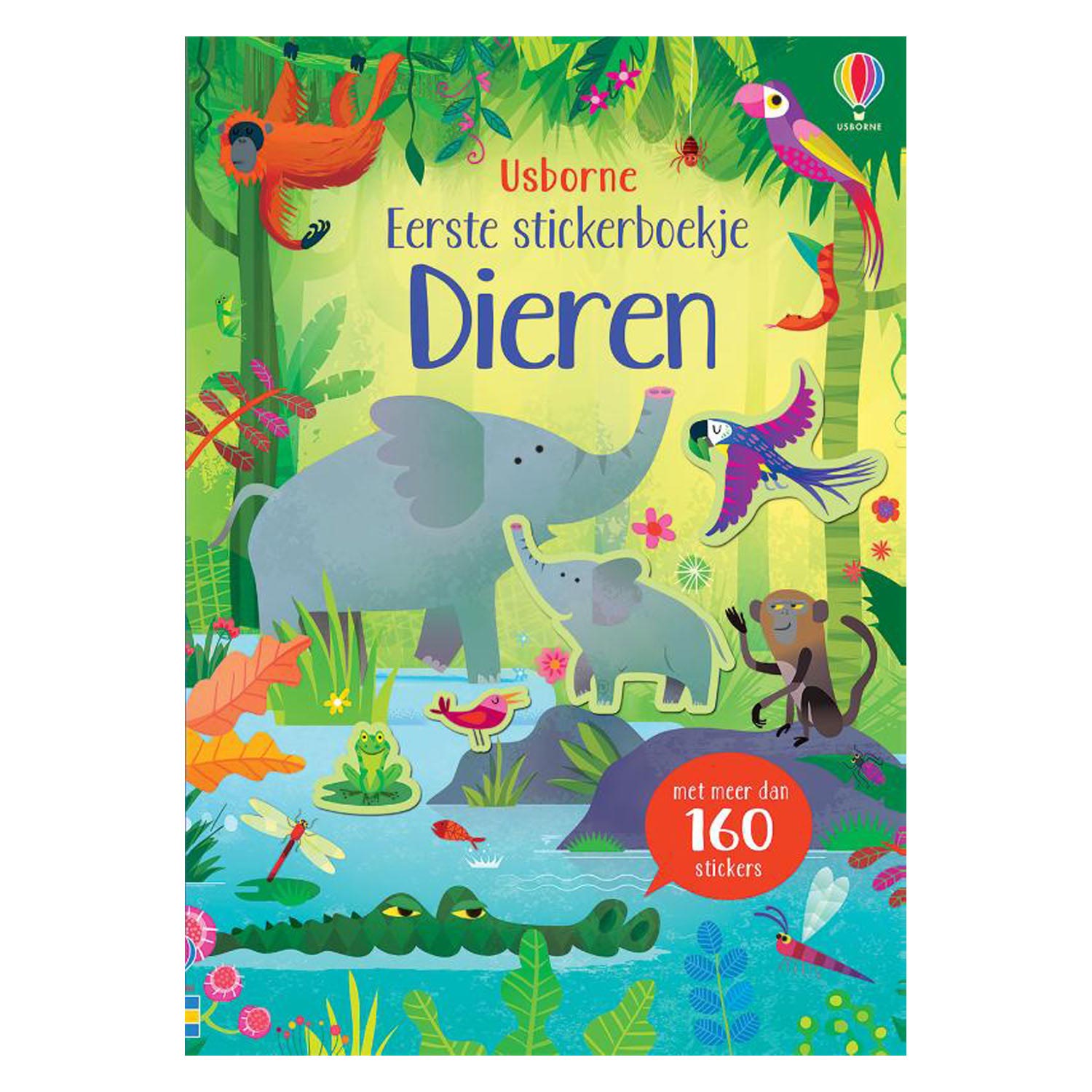Usborne eerste stickerboekje - dieren