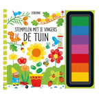 WPG Uitgevers - WPG Uitgevers Stempelen met je vingers - de tuin