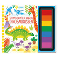 WPG Uitgevers - WPG Uitgevers Stempelen met je vingers - dinosaurussen