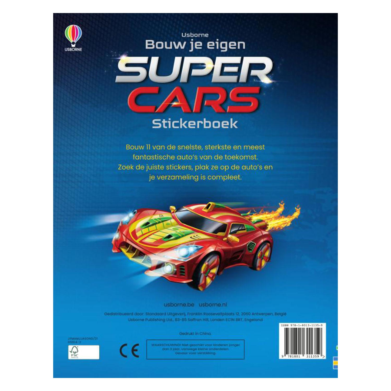 WPG Uitgevers - WPG Uitgevers Bouw je eigen super cars stickerboek