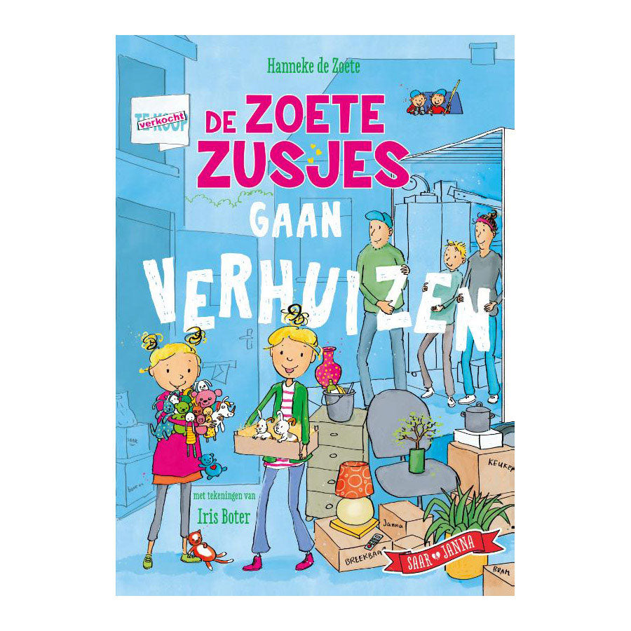 Centraal boekhuis de zoete zusjes gaan verhuizen kinderboek