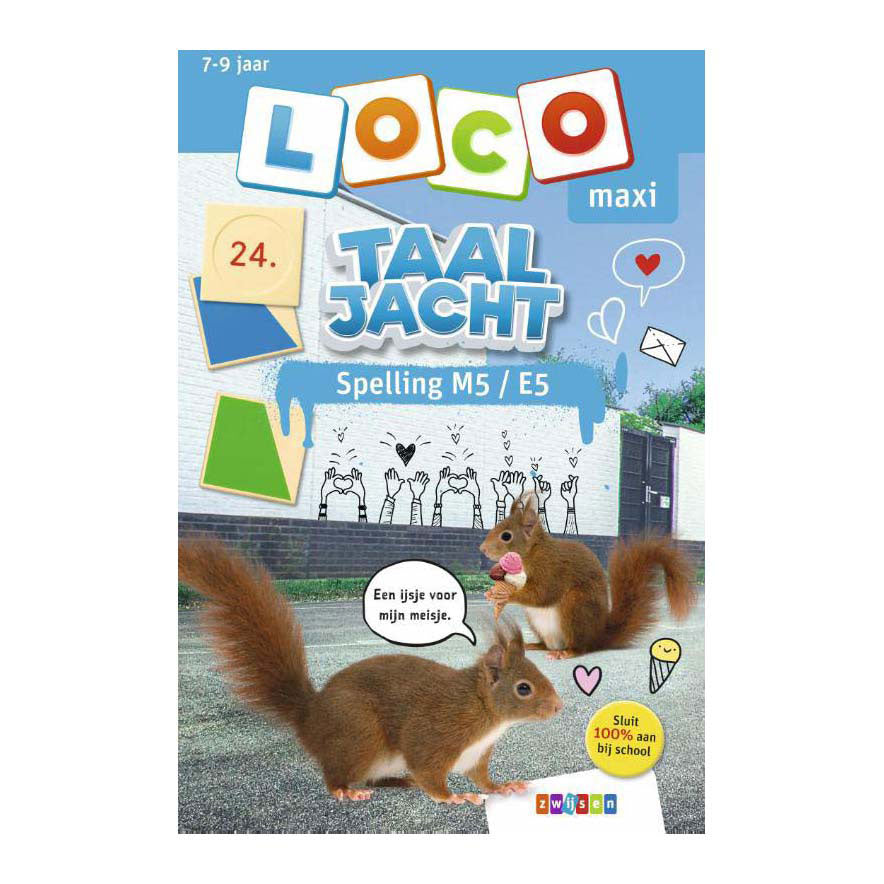 Loco - Oefenboekje maxi taaljacht spelling m5 - e5