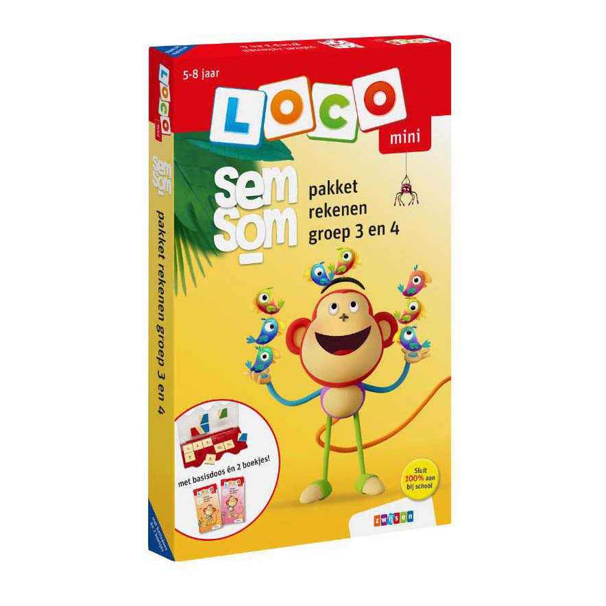 Loco - mini - semsom pakket rekenen groep 3 en 4