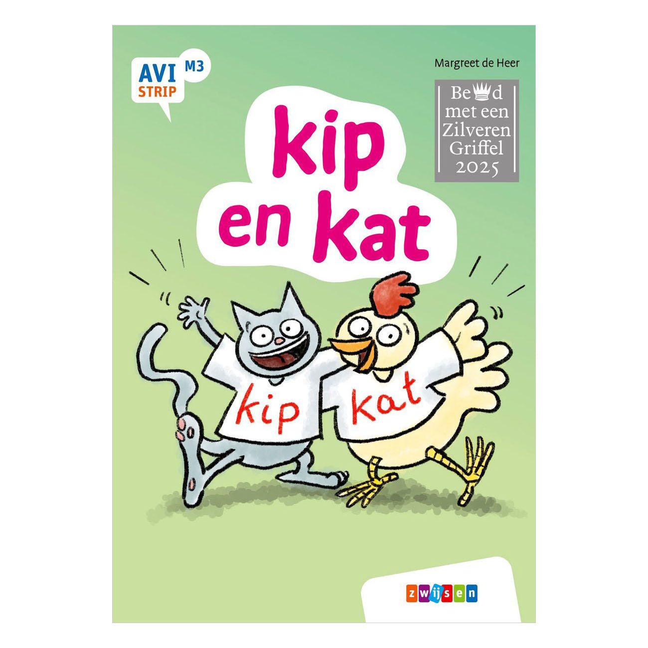 WPG Uitgevers - WPG Uitgevers Kip en kat - avi m3 stripboek