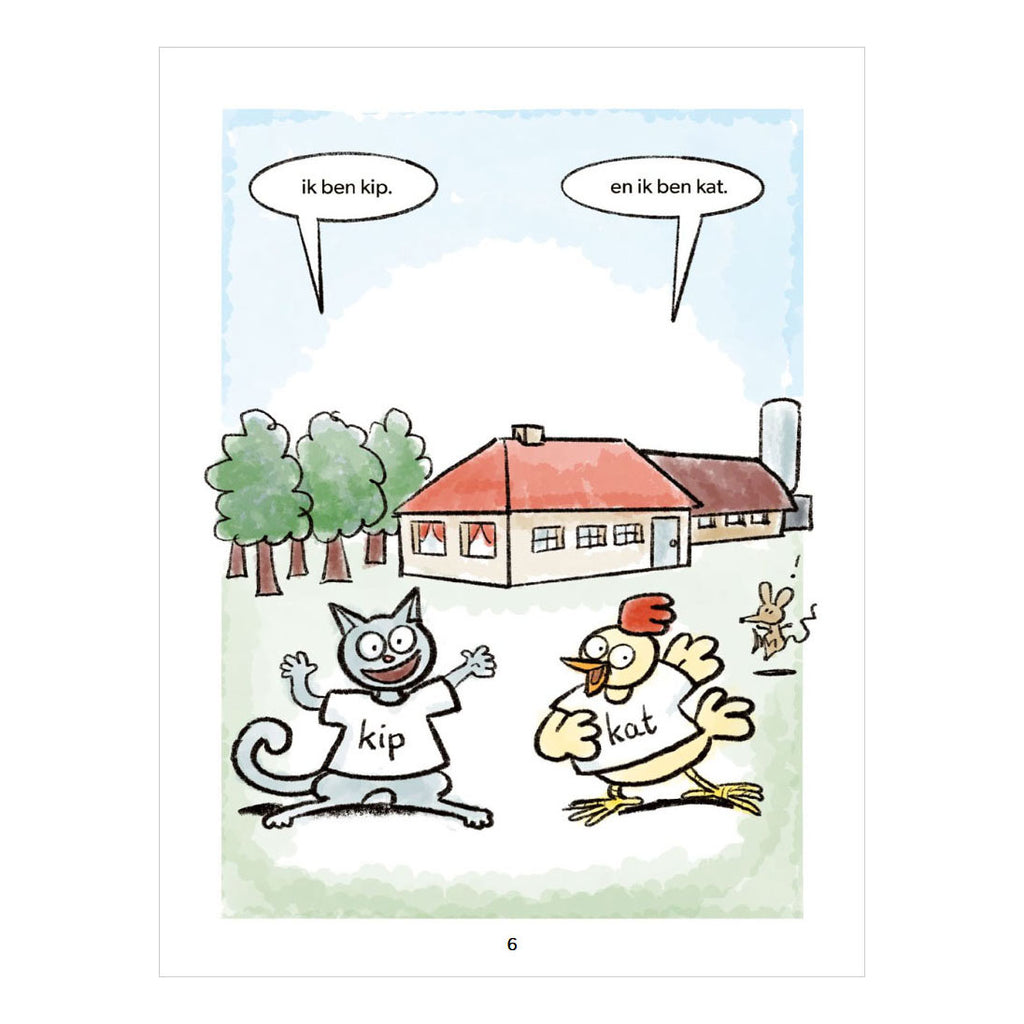 WPG Uitgevers - WPG Uitgevers Kip en kat - avi m3 stripboek