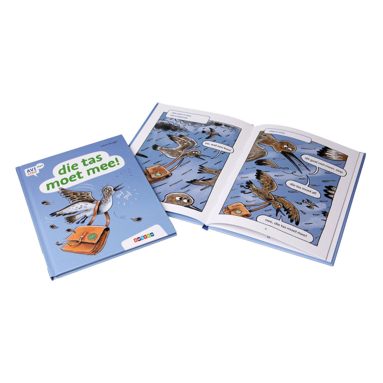 WPG Uitgevers - WPG Uitgevers Die tas moet mee! - avi start stripboek