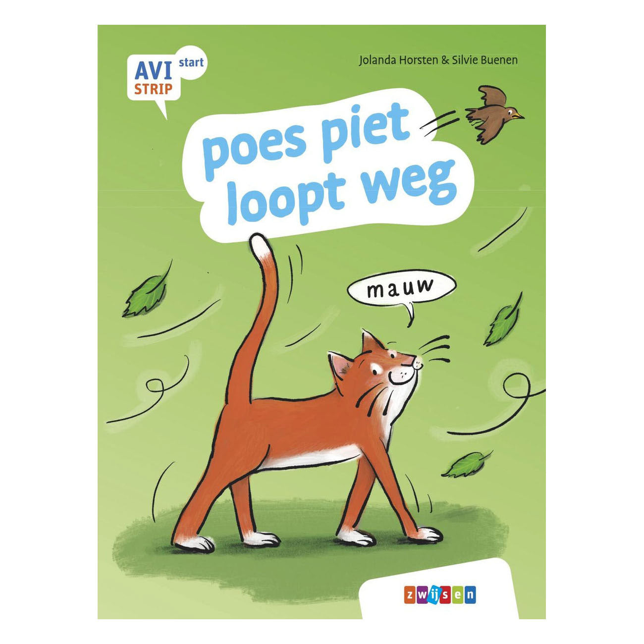 WPG Uitgevers - WPG Uitgevers Poes piet loopt weg - avi start stripboek