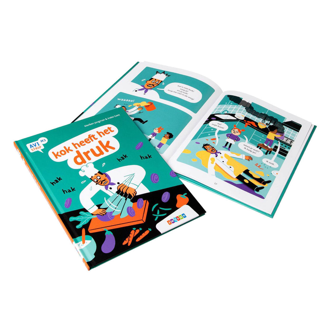 WPG Uitgevers - WPG Uitgevers Kok heeft het druk - avi m3 stripboek