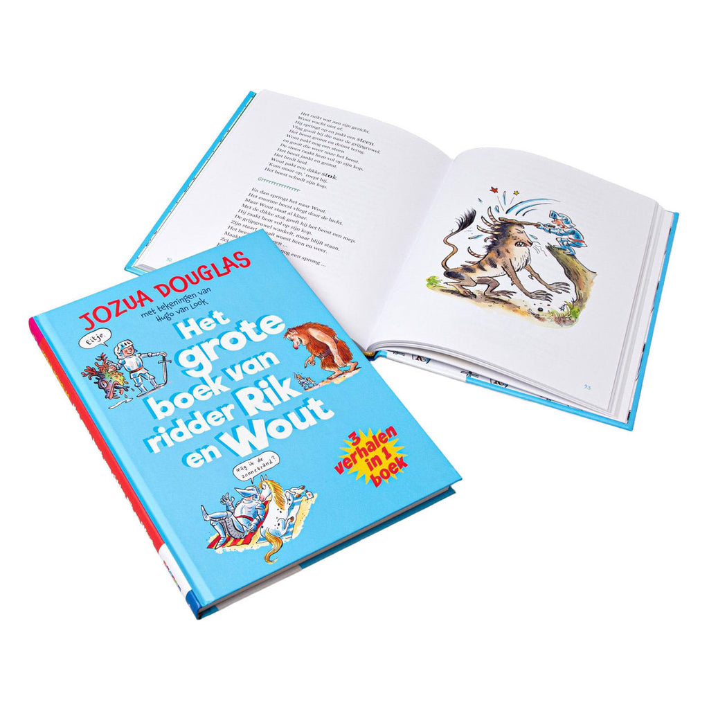 WPG Uitgevers - WPG Uitgevers Het grote boek van ridder rik en wout - avi e4