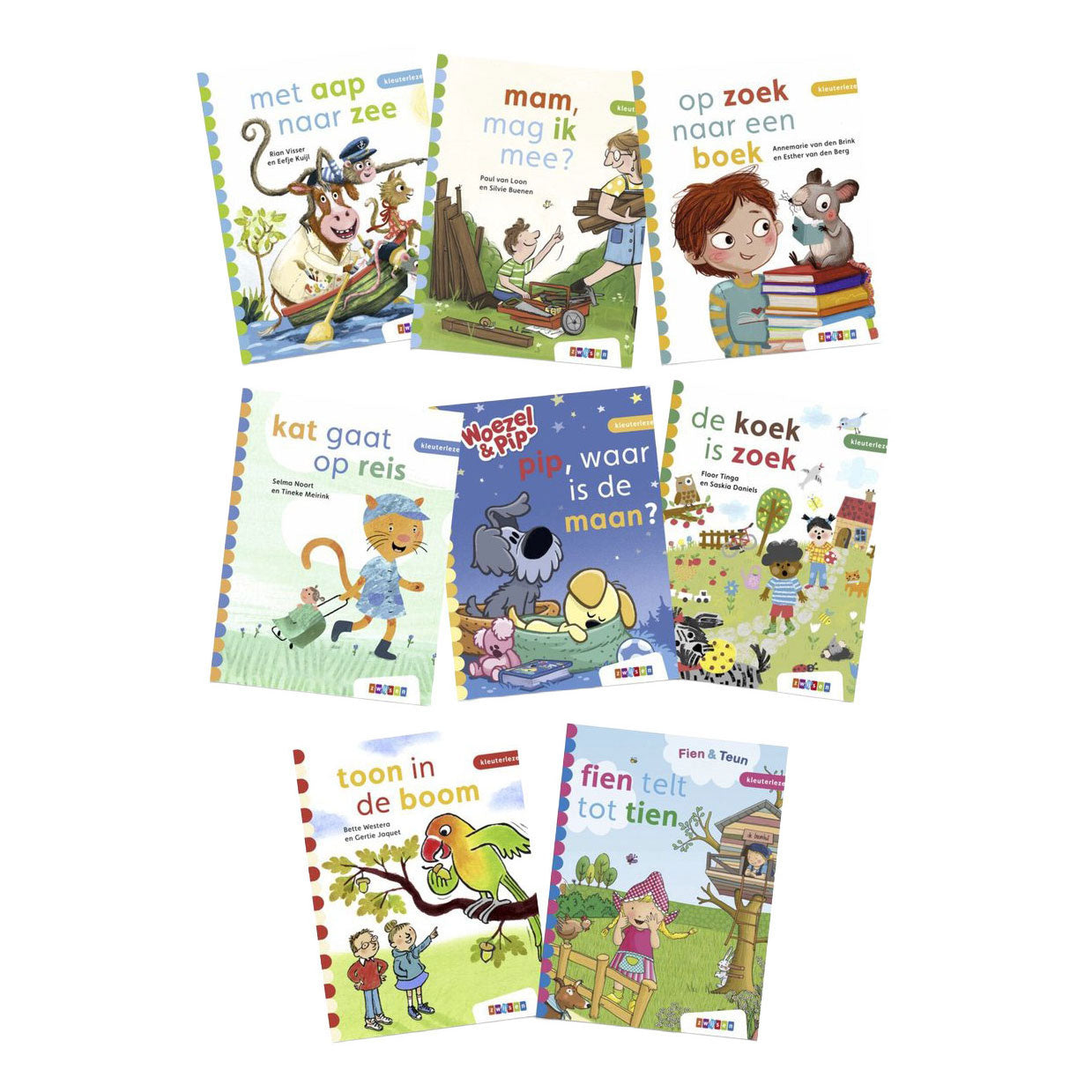 WPG Uitgevers - WPG Uitgevers Pakket kleuterlezen - 8 titels - avi start