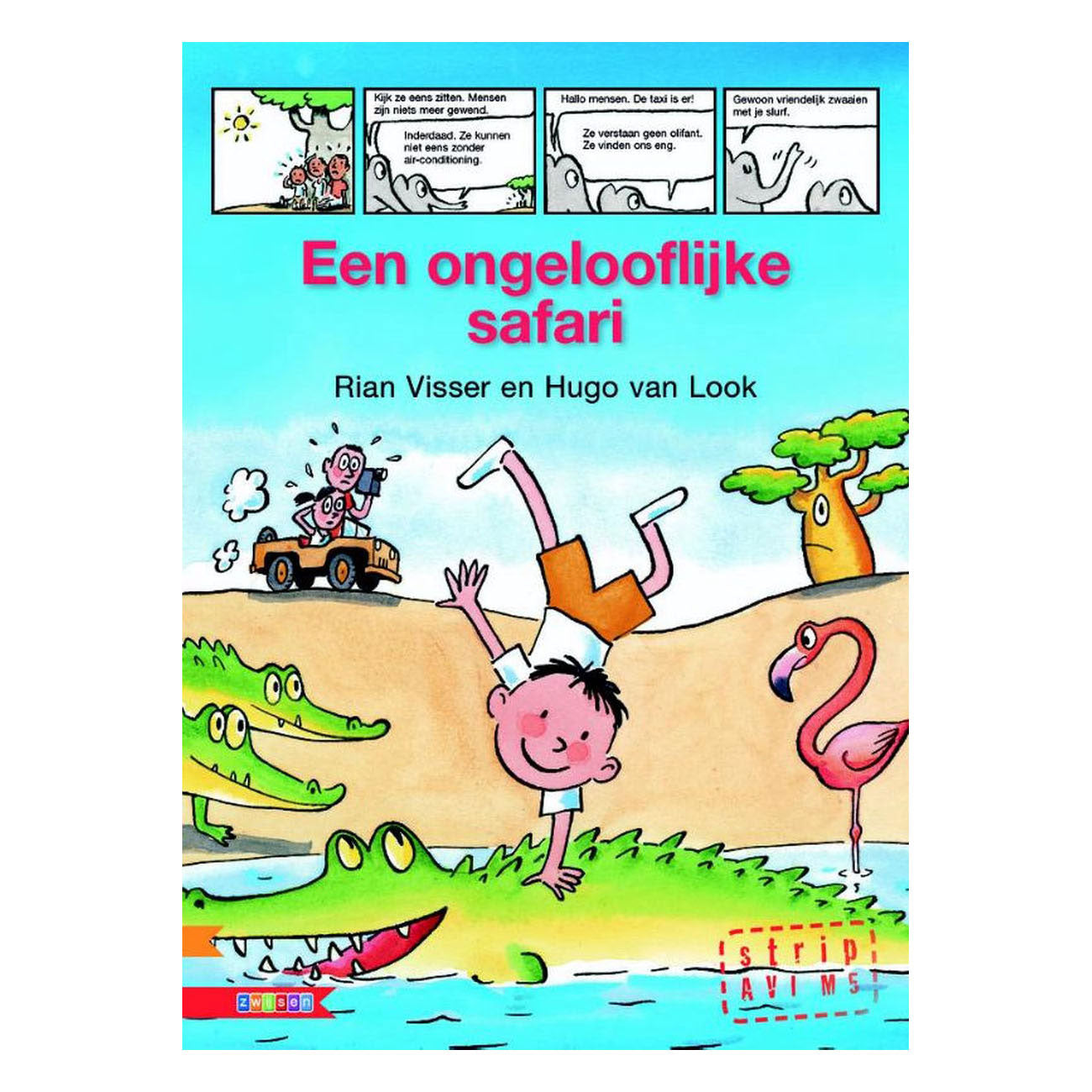 WPG Uitgevers - WPG Uitgevers Een ongelooflijke safari - stripboek