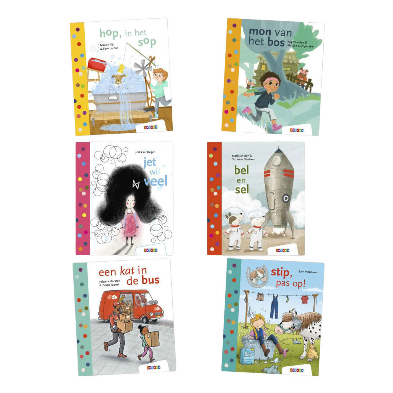 WPG Uitgevers - WPG Uitgevers Pakket leren lezen m3 2 - 6 titels