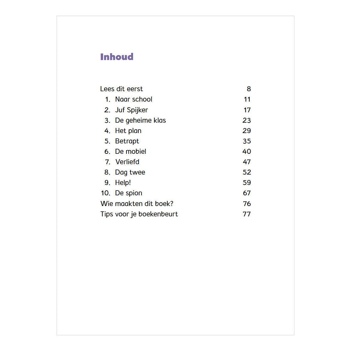 WPG Uitgevers - WPG Uitgevers De geheime klas - avi m4