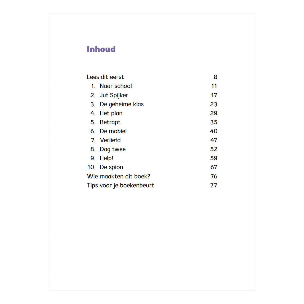 WPG Uitgevers - WPG Uitgevers De geheime klas - avi m4