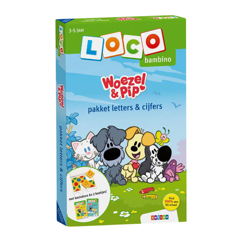 WPG Uitgevers - WPG Uitgevers bambino woezel & pip pakket letters & cijfers