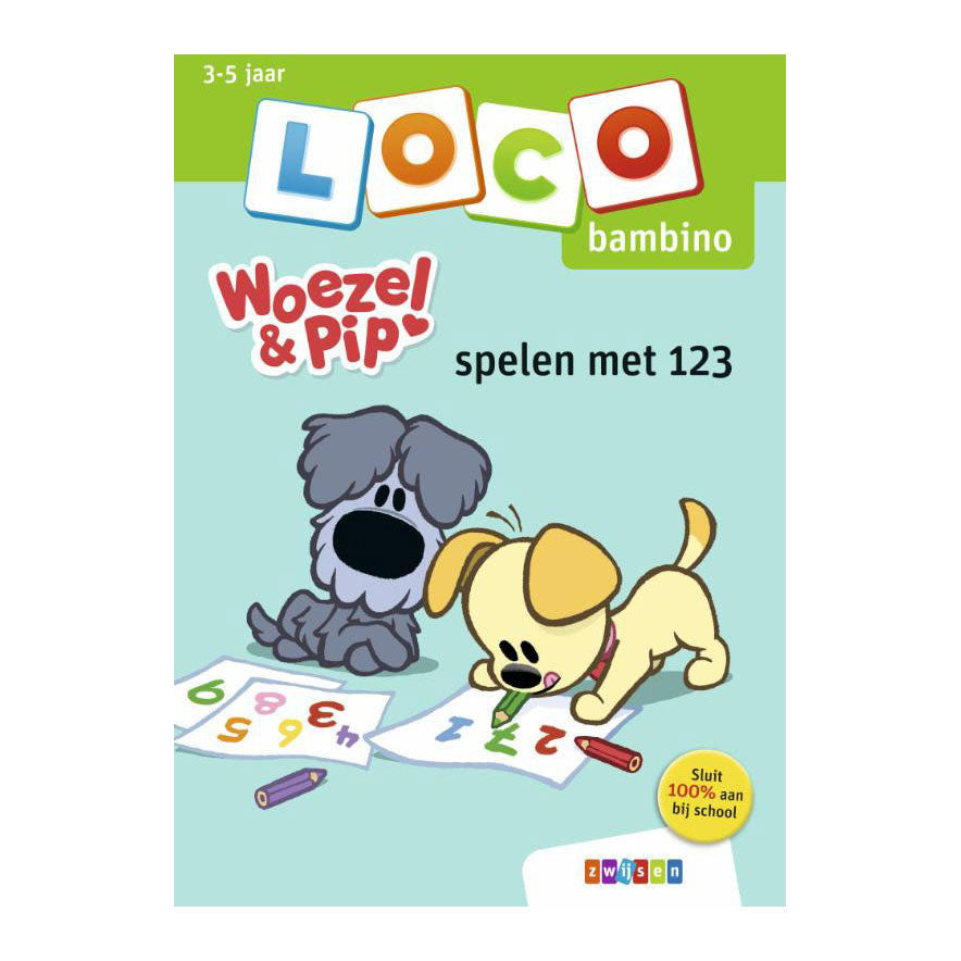 WPG Uitgevers - WPG Uitgevers bambino woezel & pip pakket letters & cijfers