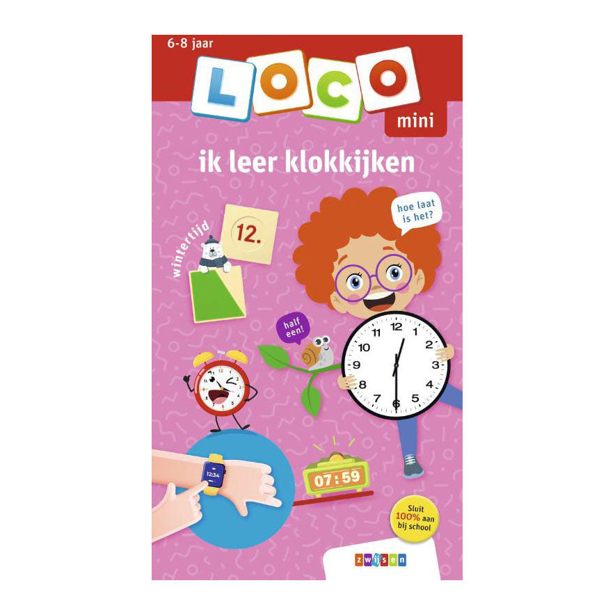 WPG Uitgevers - WPG Uitgevers mini oefenboekje ik leer klokkijken