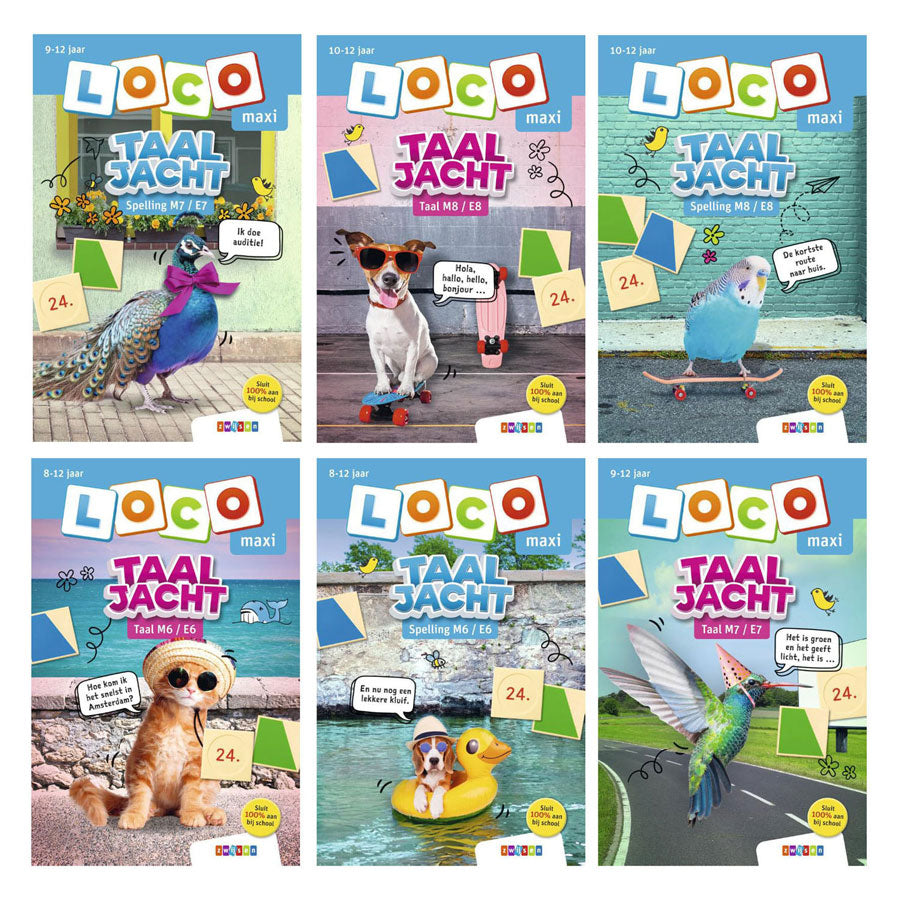 WPG Uitgevers - WPG Uitgevers maxi pakket taaljacht - 6 titels