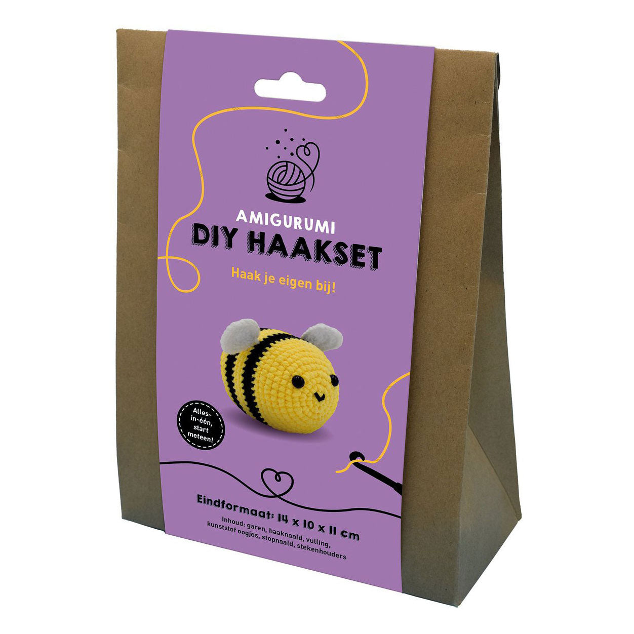 - Amigurumi DIY Haakset - Bij