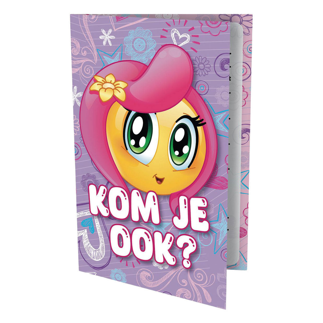 - Uitnodigingen - Girls 6 stuks