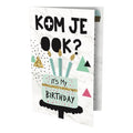 - Uitnodigingen - Cake 6 stuks
