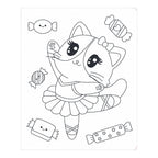 - Kawaii 4 In 1 Doeboek | 2 stuks