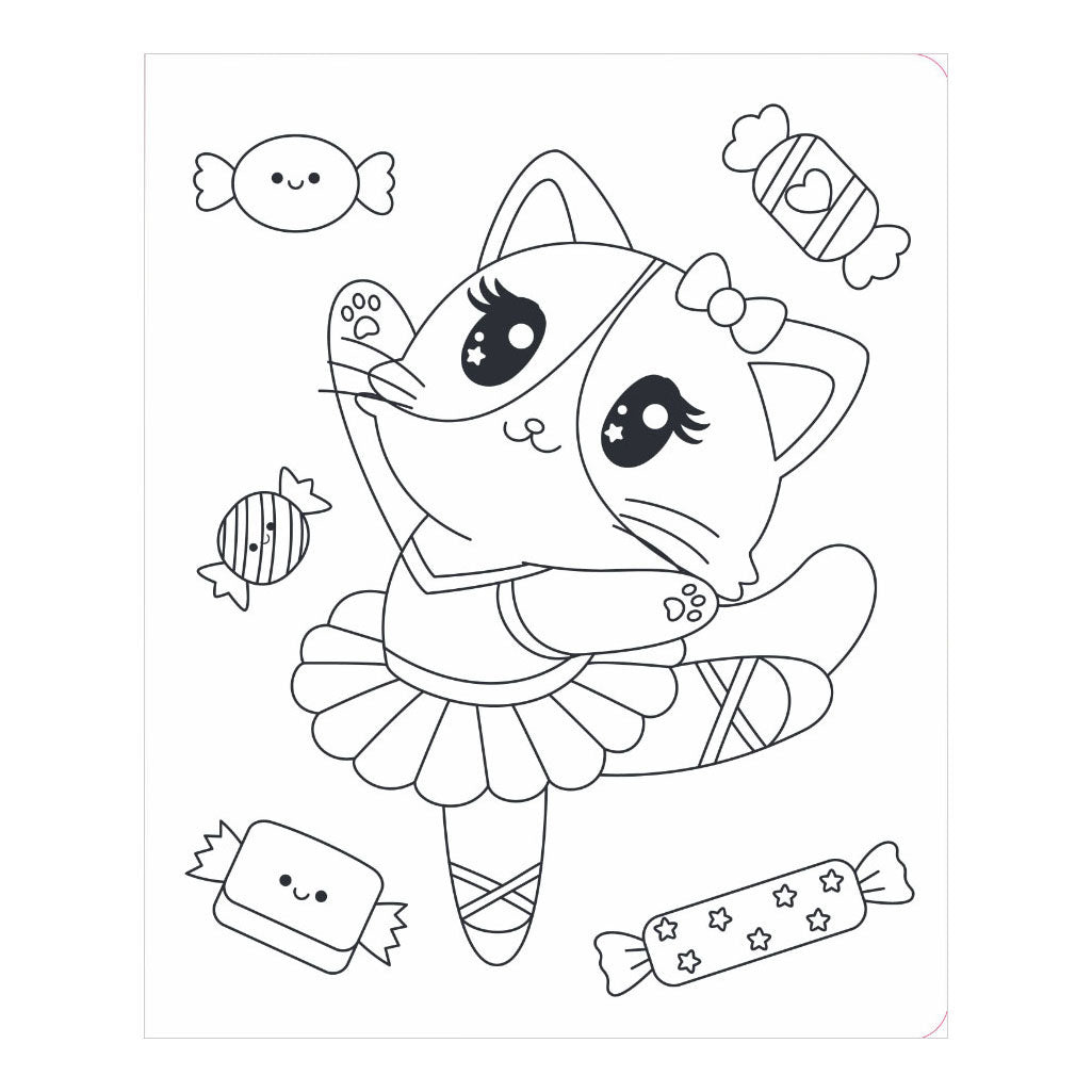 - Kawaii 4 In 1 Doeboek | 2 stuks