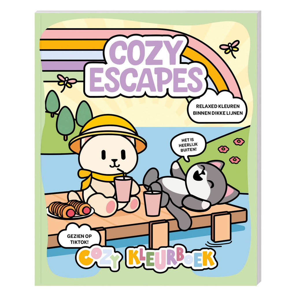- Cozy Kleurboek - Cozy Escapes Nieuw