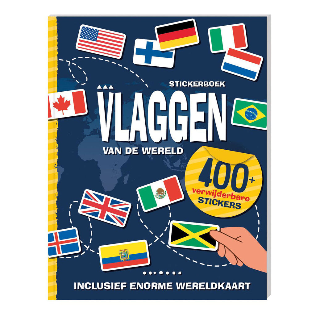 - Stickerboek Vlaggen van de Wereld