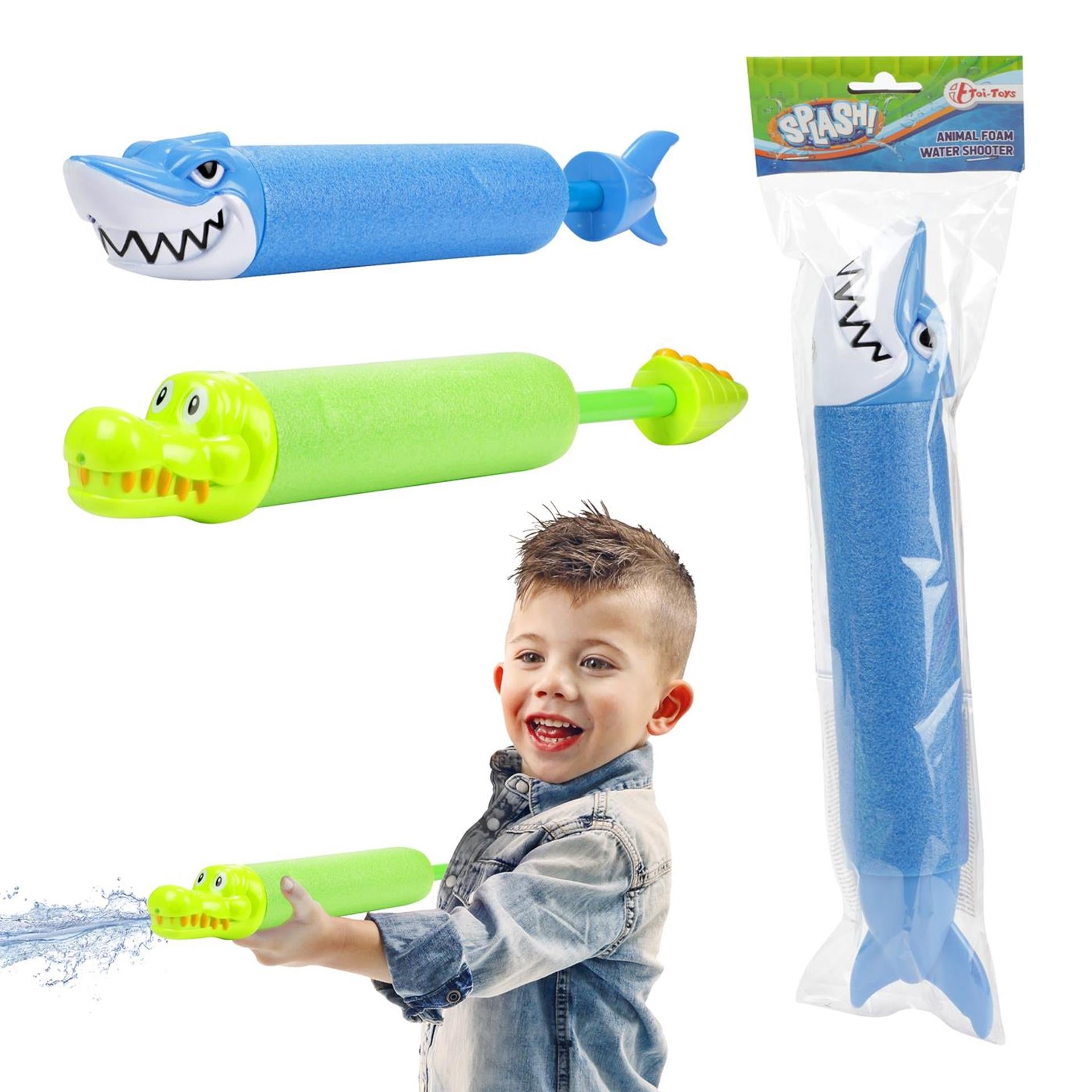 Splash waterspuiter waterpistool lang dier