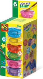 SES Creative - Creative Ses plakkaatverf glitter 6x45ml