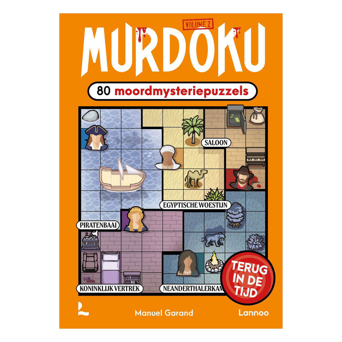 Centraal Boekhuis - Centraal Boekhuis Murdoku terug in de tijd 80 moordmysteriepuzzels