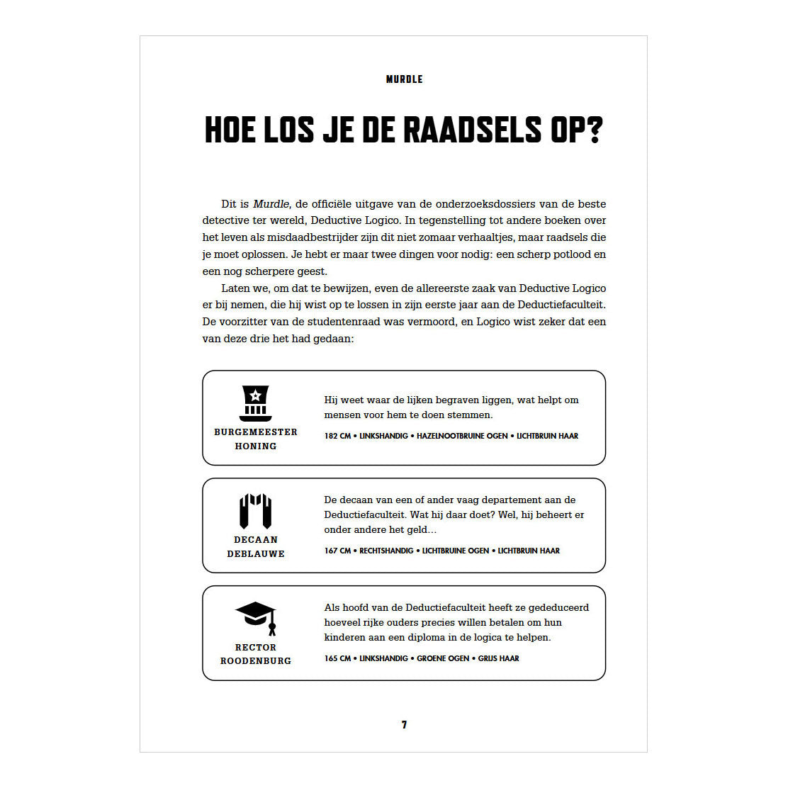 Centraal Boekhuis - Centraal Boekhuis Murdle - meer huiveringwekkende moordmysteries voor slimme detectives