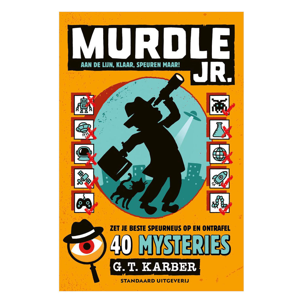 Centraal Boekhuis - Centraal Boekhuis Murdle jr - puzzelboek 2 aan de lijn klaar speuren maar!